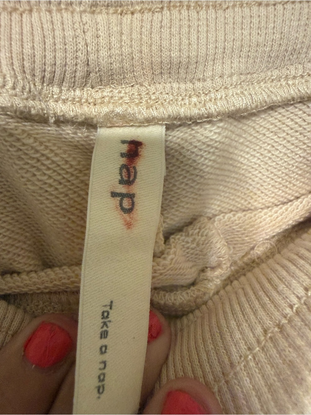 NAP Loungewear Pants Womens Large Cream - Picture 7 of 10